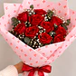 20 Pliegos Papel Lazos Para Envolver Flores Ramos Floristería 50X70 CM - Miniatura 5