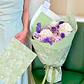 10 Pliegos Papel Lazos Para Envolver Flores Ramos Floristería 35X50 CM - Miniatura 3