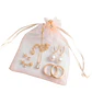 50 Bolsas Organza 7x9 cm Colores Joyeria Regalos Empaque Elegante - Miniatura 11