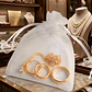 50 Bolsas Organza 10x15 cm Colores Joyeria Regalos Empaque Elegante - Miniatura 11