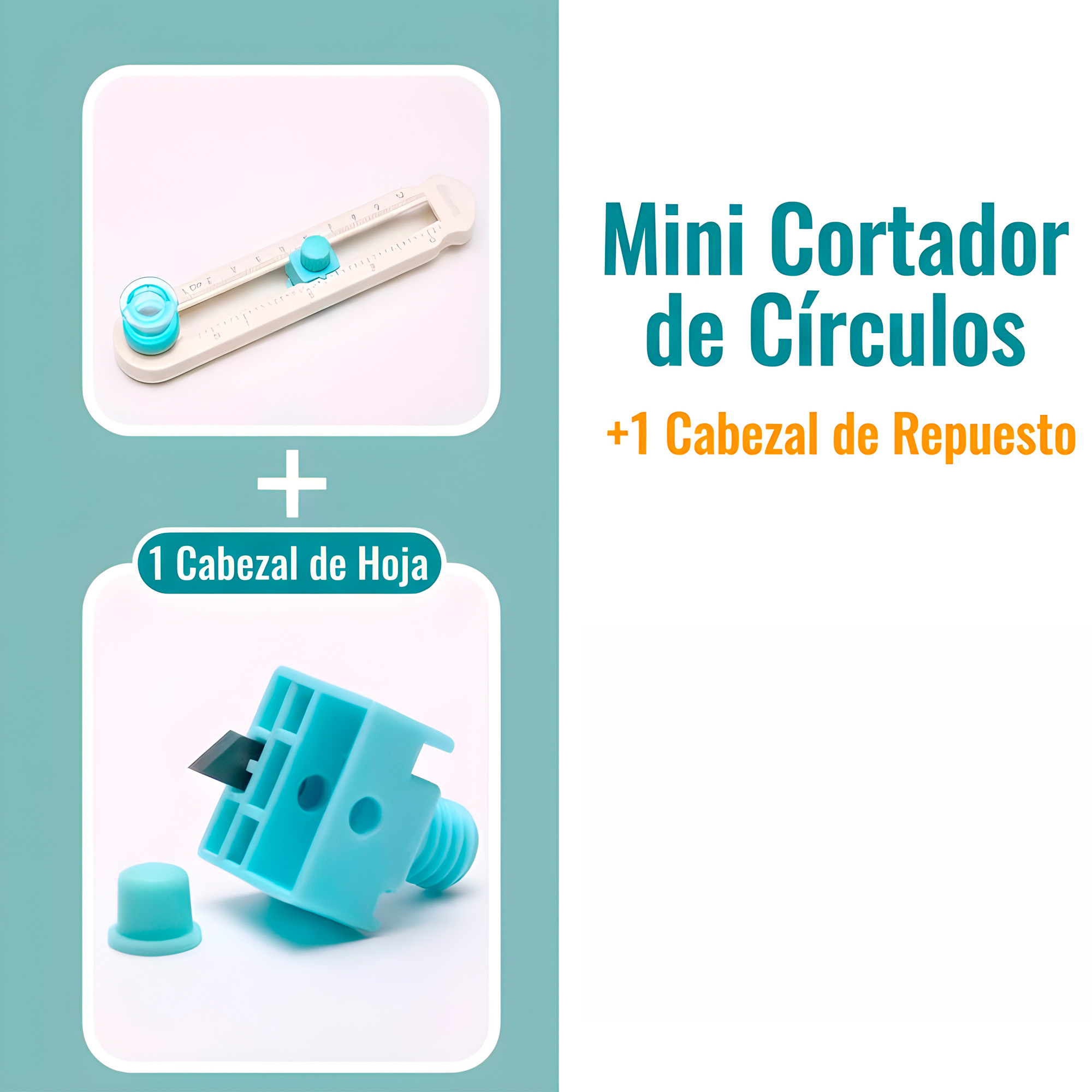 Cortador Circular Giratorio Manual De 360 Grados Para Manualidades 4