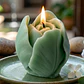 Molde Silicona Rosa Cerrada Aromaterapia Velas 5 X 4,8 CM - Miniatura 7