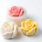 Molde Silicona Rosa Abierta Aromaterapia Velas 7,3 X 4 CM - Miniatura 3
