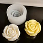 Molde Silicona Rosa Abierta Aromaterapia Velas 7,3 X 4 CM - Miniatura 4
