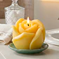 Molde Silicona Rosa Abierta Aromaterapia Velas 7,3 X 4 CM - Miniatura 5