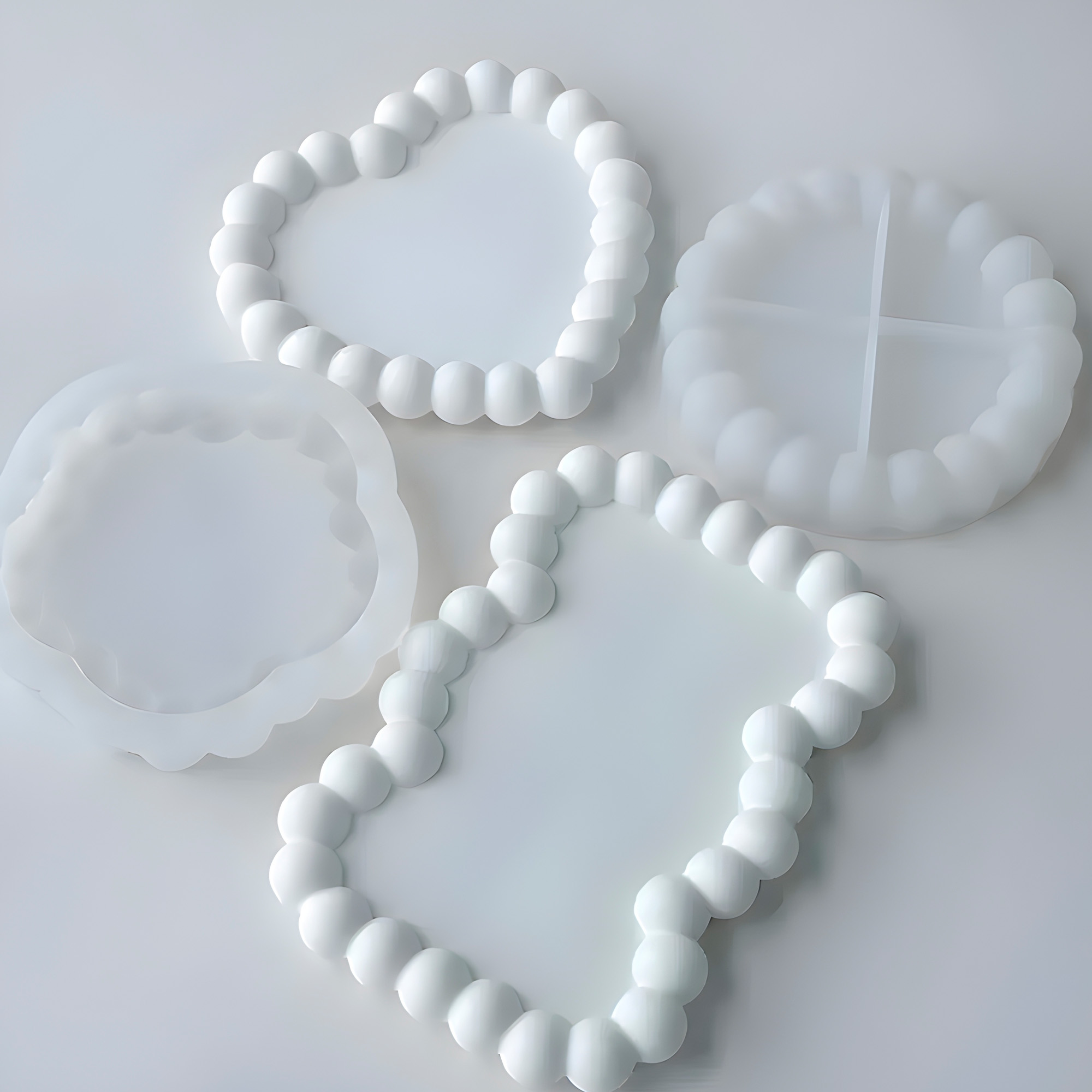Molde Silicona Corazón Aromaterapia Velas 7,3 X 4 CM 5
