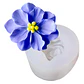 Molde Silicona Flor clemátide Aromaterapia Velas 8 X 7,7 CM - Miniatura 1