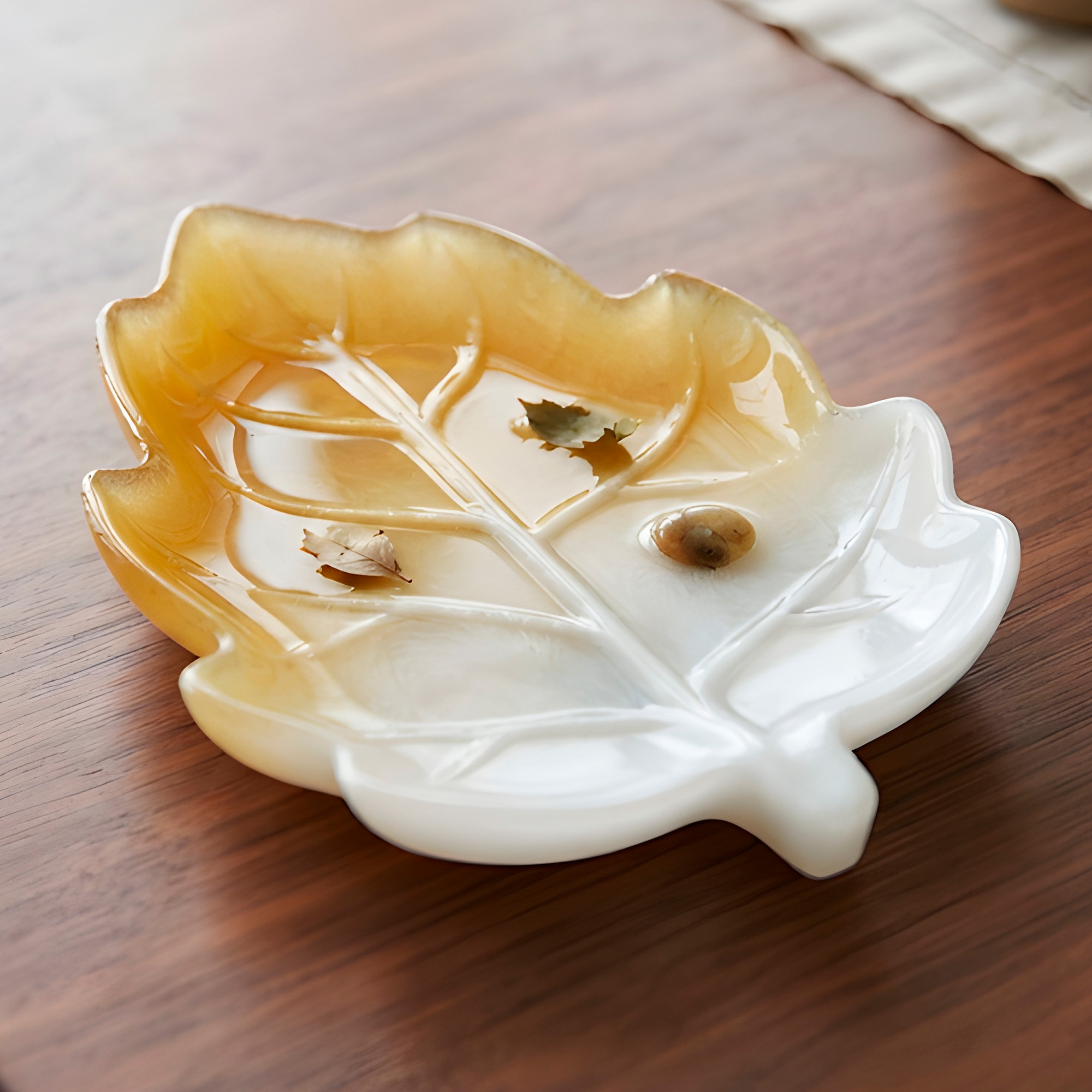 Molde Silicona Hoja Simple Aromaterapia Velas 17,2 X 12,2 CM 5