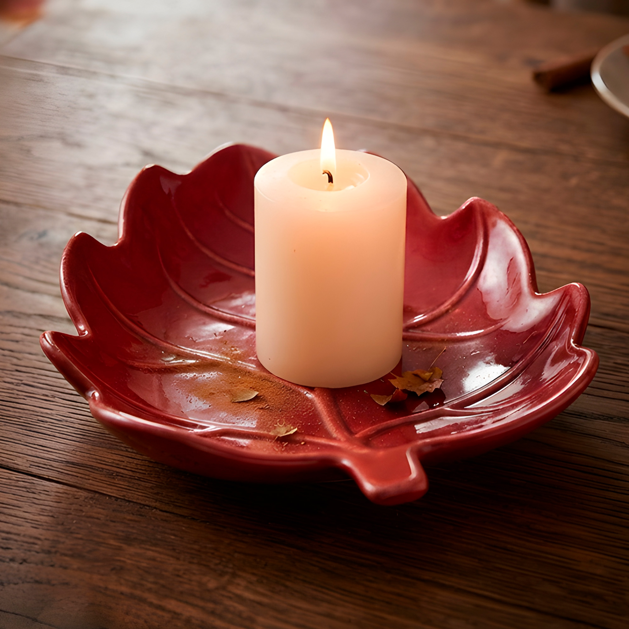 Molde Silicona Hoja Simple Aromaterapia Velas 17,2 X 12,2 CM 9