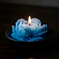 Molde Silicona Flor Abierta Aromaterapia Velas 7,3 X 7,3 CM - Miniatura 4