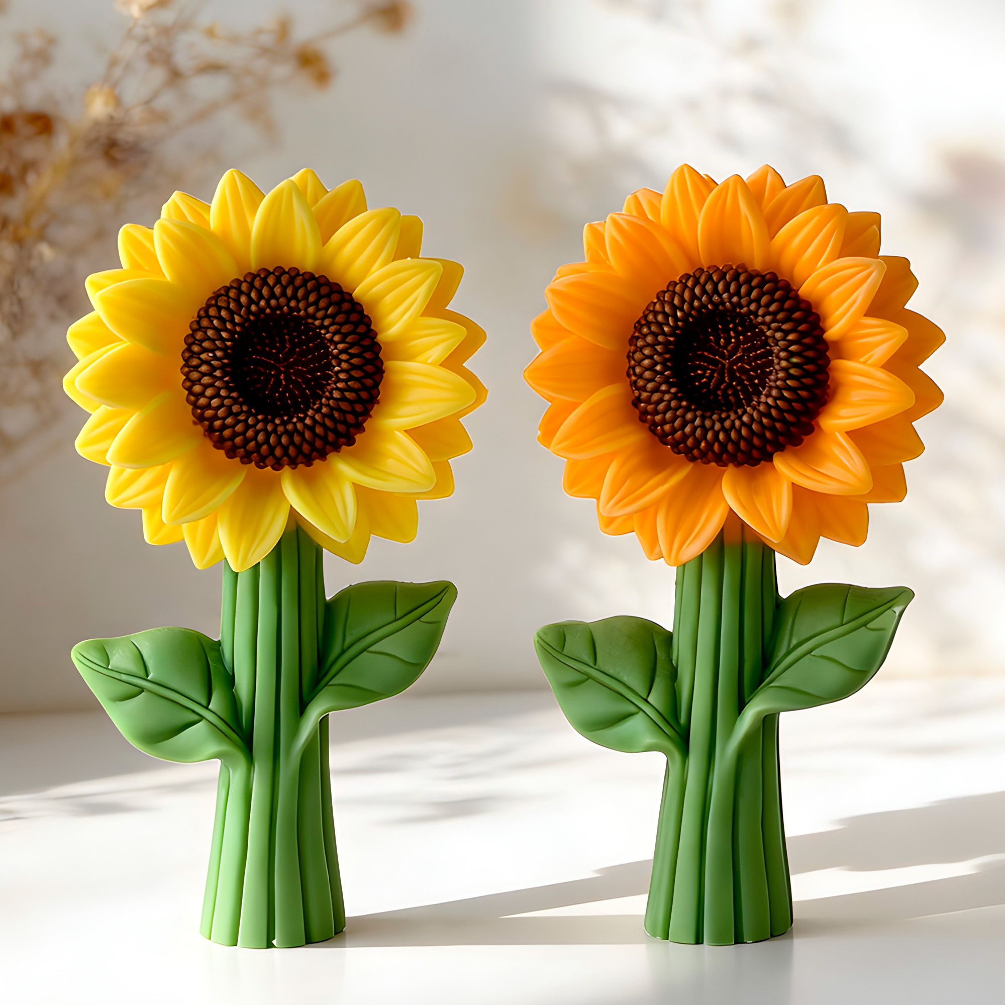 Molde Silicona Flor Girasol Aromaterapia Velas 12 X 7 CM 5
