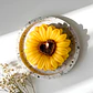 Molde Silicona Flor Girasol de Corazón Aromaterapia Velas 8 X 8 CM - Miniatura 6