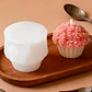 Molde Silicona Cupcake de Rosas Aromaterapia Velas 8 X 7,3 CM - Miniatura 10