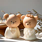 Molde Silicona Osita Vestida de Novia Aromaterapia Velas 7,5 X 5,5 CM - Miniatura 7
