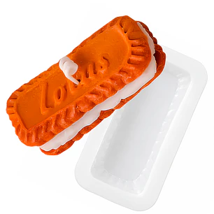 Molde Silicona Galleta Aromaterapia Velas 8 X 4 CM