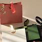 Bolsa De Regalo Diseño Plegable Lujo Duradera Colores 22 X 18 X 8.5 CM - Miniatura 3
