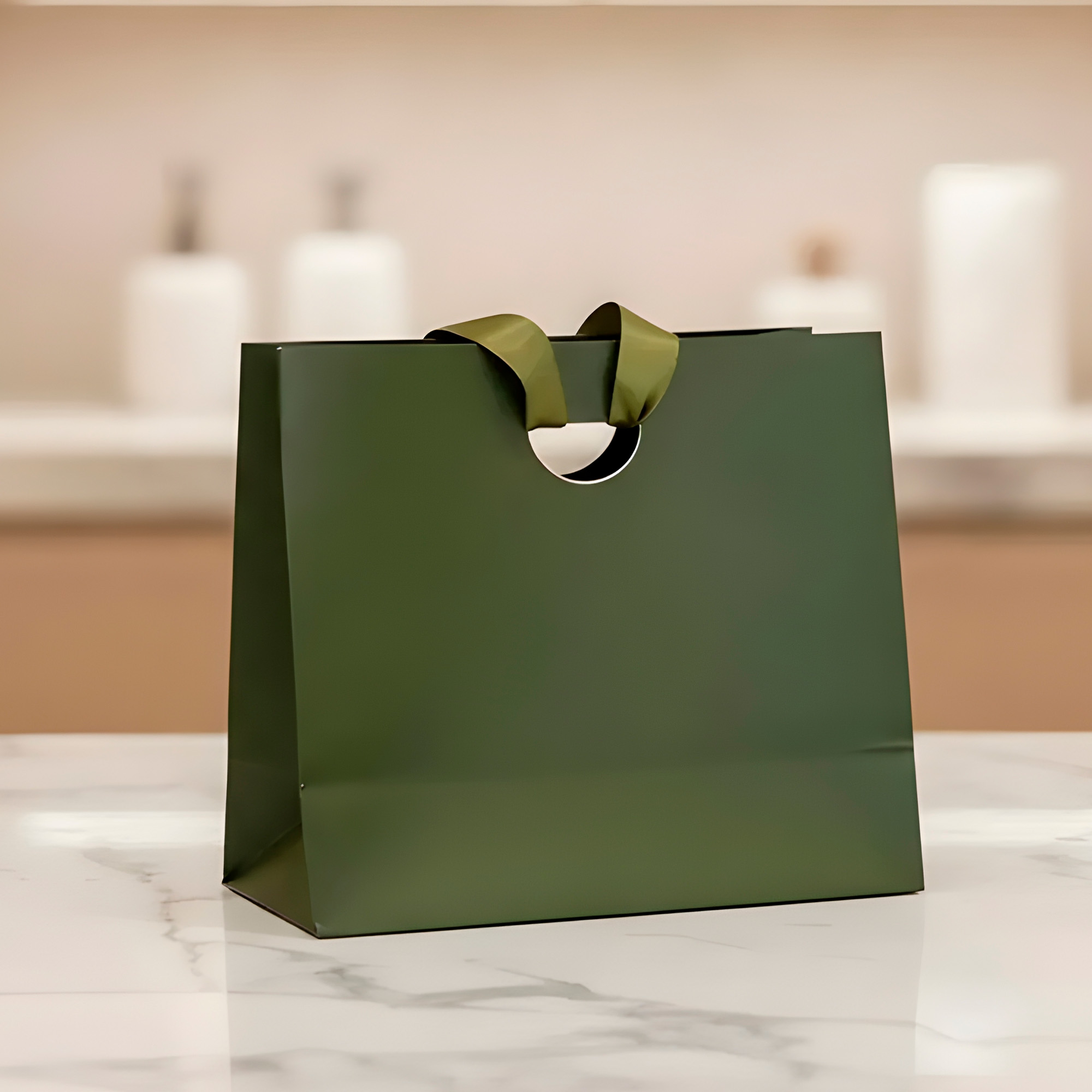 Bolsa De Regalo Diseño Plegable Lujo Duradera Colores 22 X 18 X 8.5 CM 7