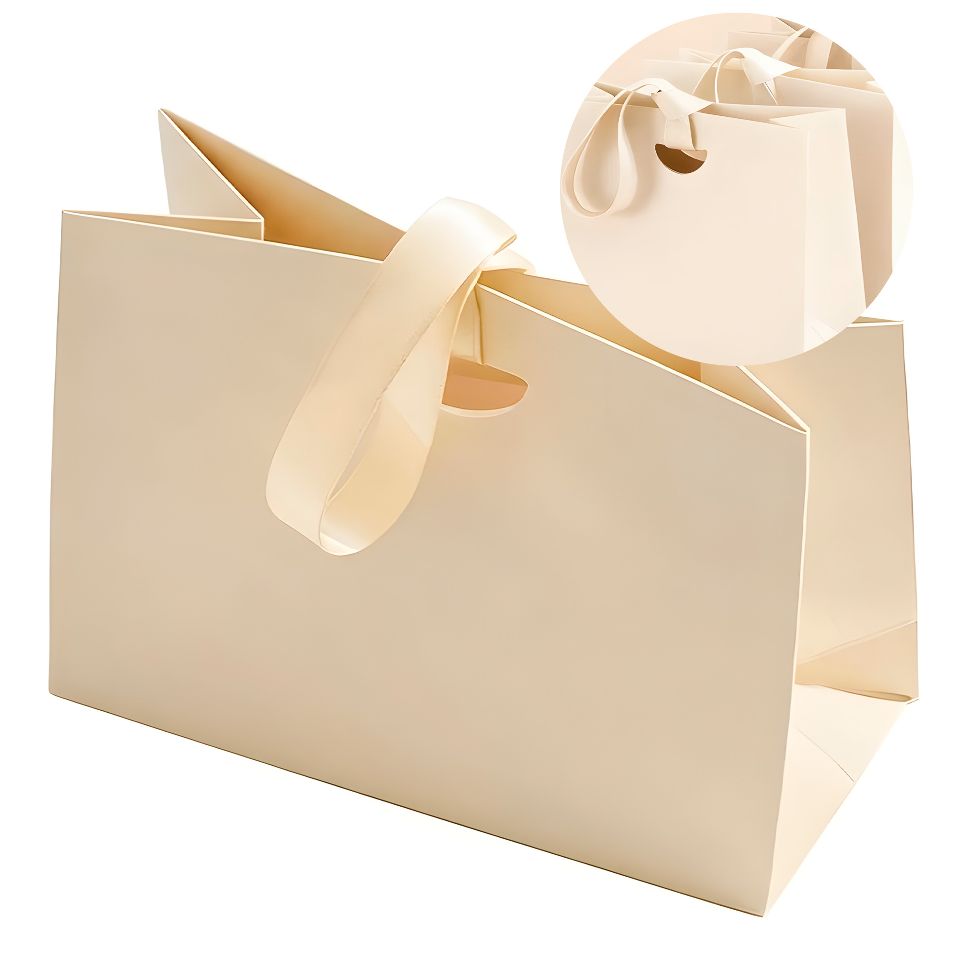 Bolsa De Regalo Diseño Plegable Lujo Duradera Colores 22 X 18 X 8.5 CM 23