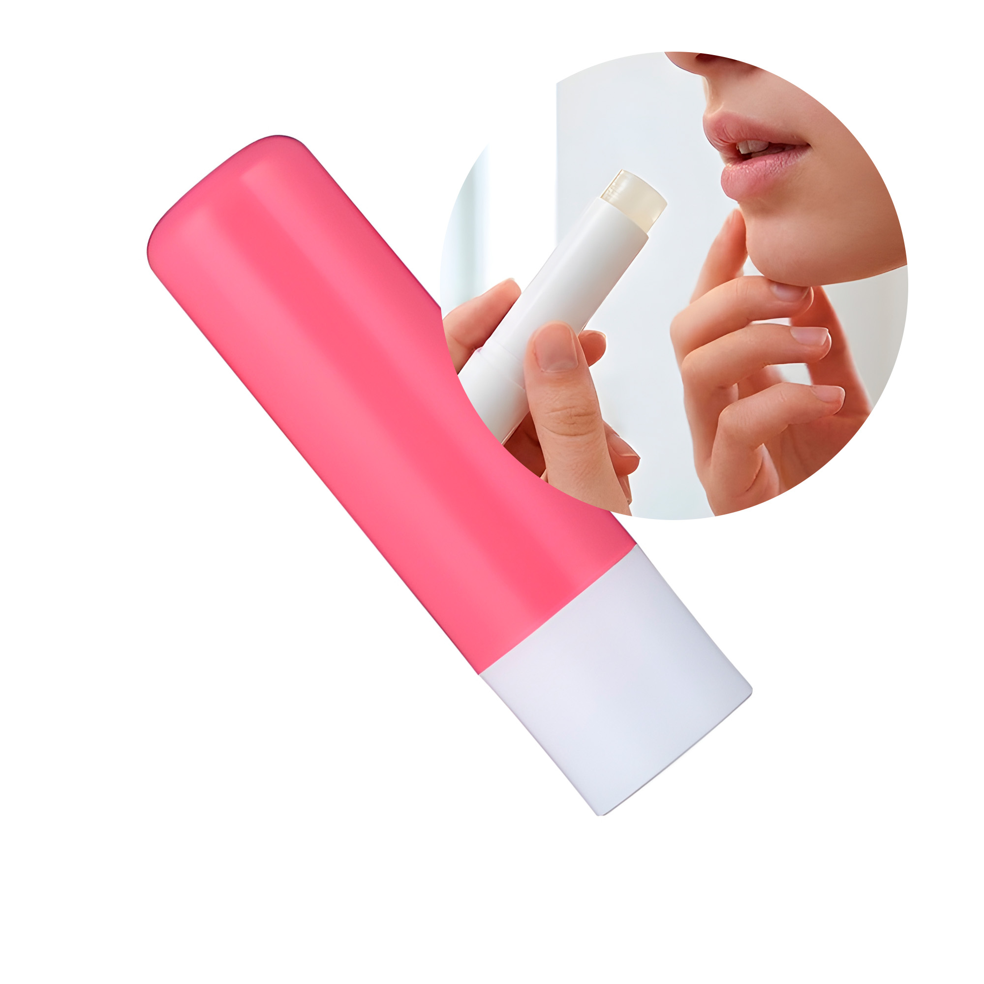 10 Tubos Bálsamo Labial 4g Belleza Cosmeticos Plastico Colores 1