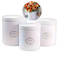 Set 3 Cajas Kraft Cilindrico Ramo de Flores Decoración Fiestas Colores - Miniatura 14