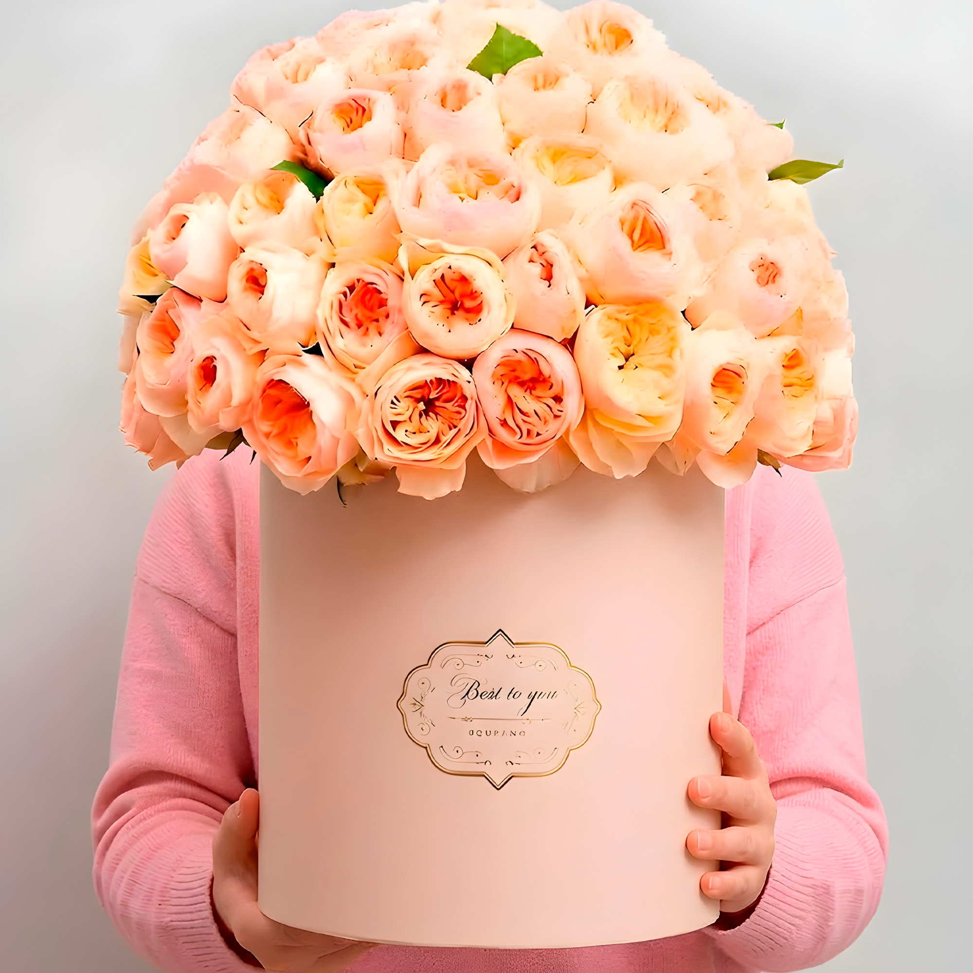 Set 3 Cajas Kraft Cilindrico Ramo de Flores Decoración Fiestas Colores 13