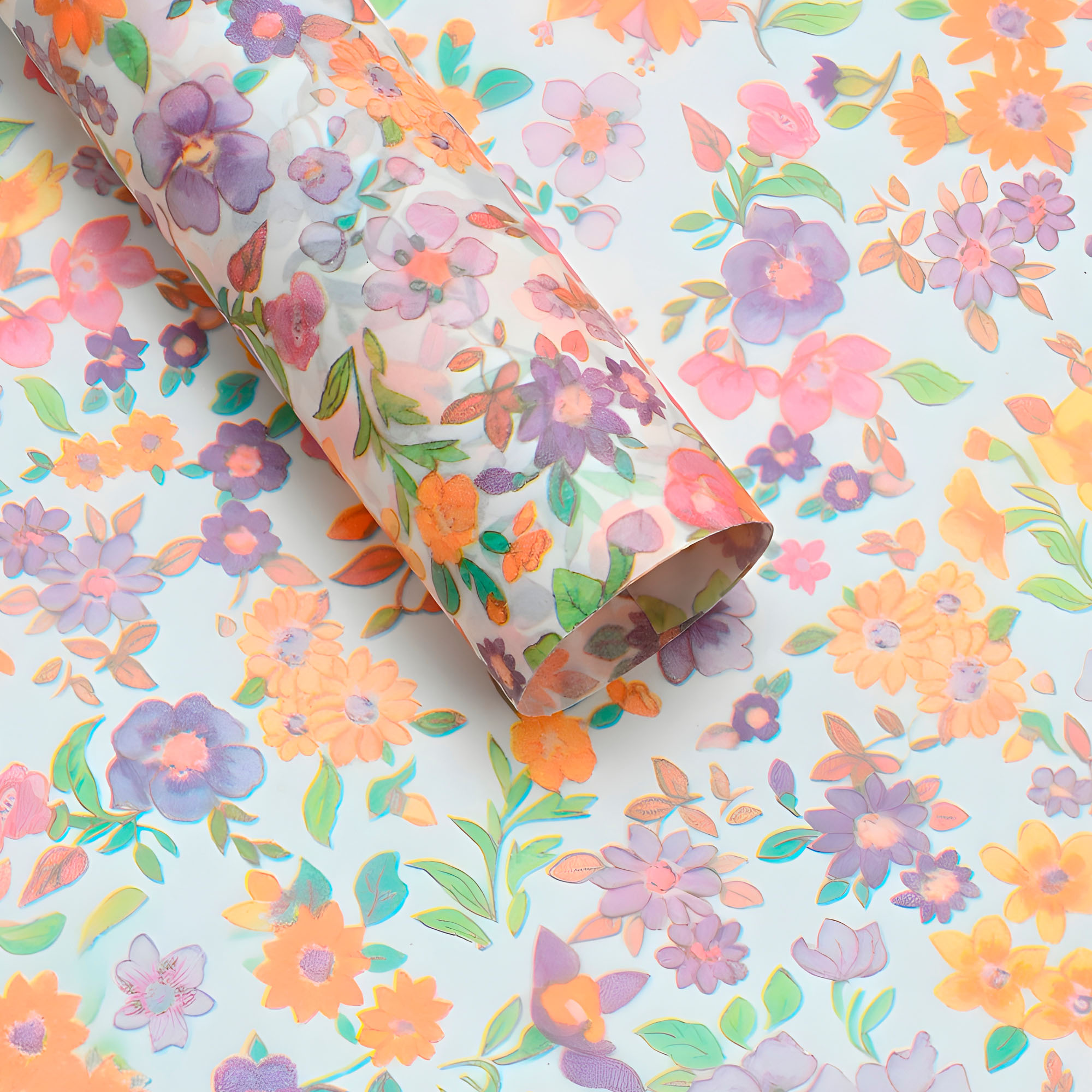 20 Pliegos Papel Lazos Para Envolver Flores Ramos Floristería 50X70 CM 16