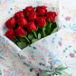 20 Pliegos Papel Lazos Para Envolver Flores Ramos Floristería 50X70 CM - Miniatura 28
