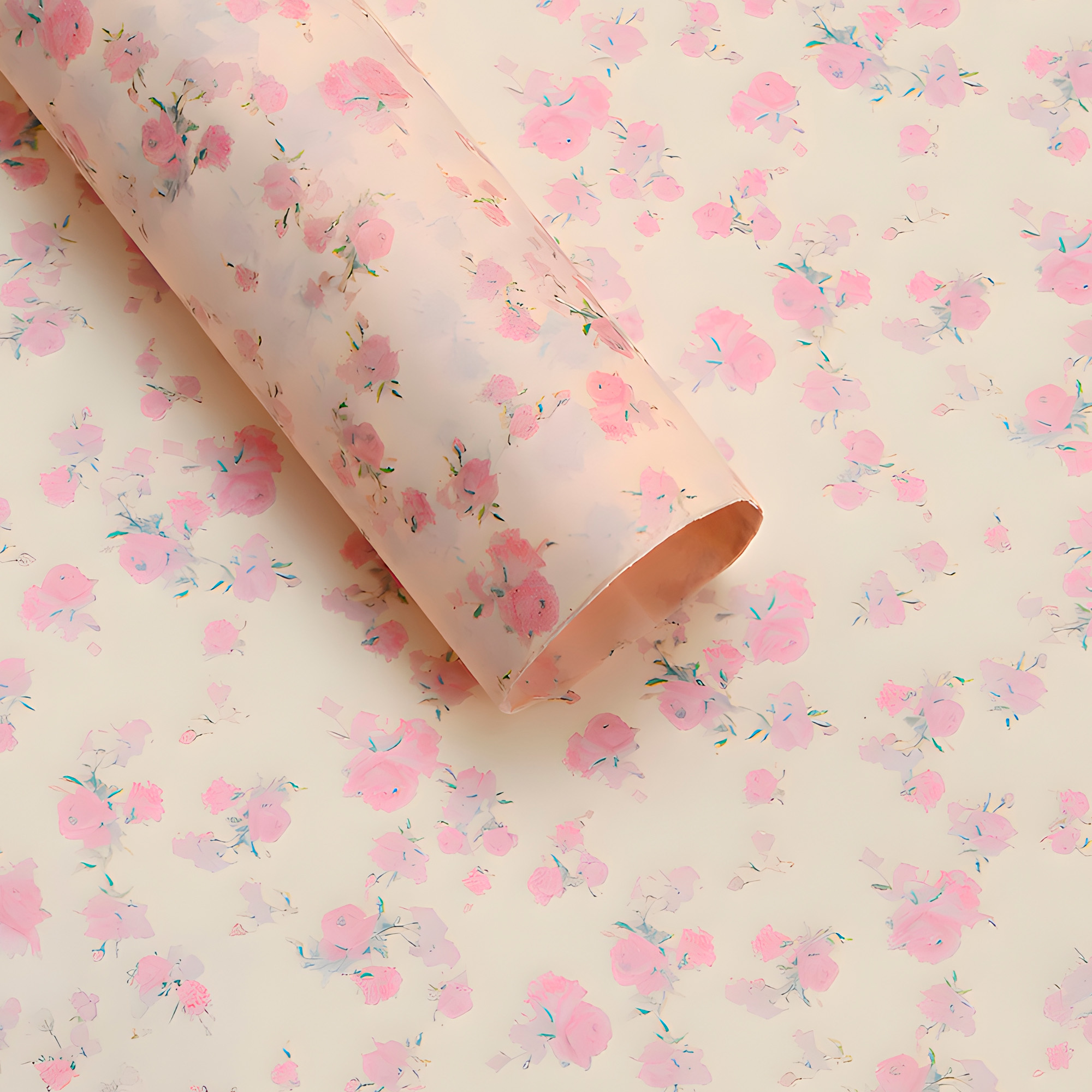 20 Pliegos Papel Lazos Para Envolver Flores Ramos Floristería 50X70 CM 30