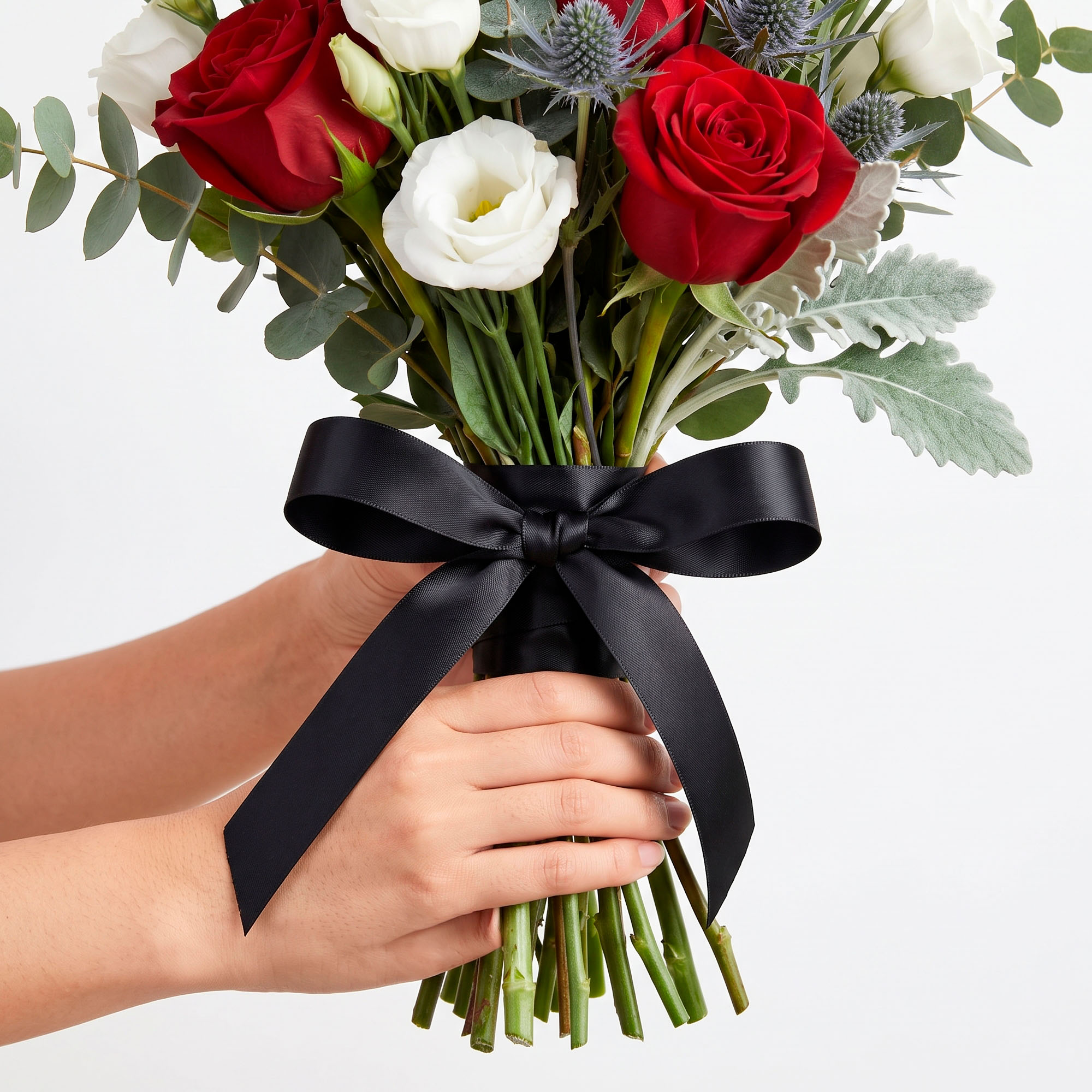 Cinta Satin Roja Para Envolver Flores Ramos Floristería 2,5 Cm X 80 Mtrs 9