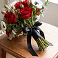 Cinta Satin Roja Para Envolver Flores Ramos Floristería 2,5 Cm X 80 Mtrs - Miniatura 3
