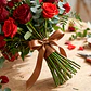 Cinta Satin Roja Para Envolver Flores Ramos Floristería 2,5 Cm X 80 Mtrs - Miniatura 40