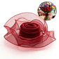 Cinta De Seda Organza Satinada Envolver Flores Regalos 4CM X 10 Mts - Miniatura 9