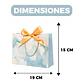 Bolsas de Lujo Coloridas para Regalo 19 X 15 X 7 CM - Miniatura 2