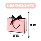 Bolsas de Lujo Unicolor para Regalo 19 X 15 X 7 CM - Miniatura 15