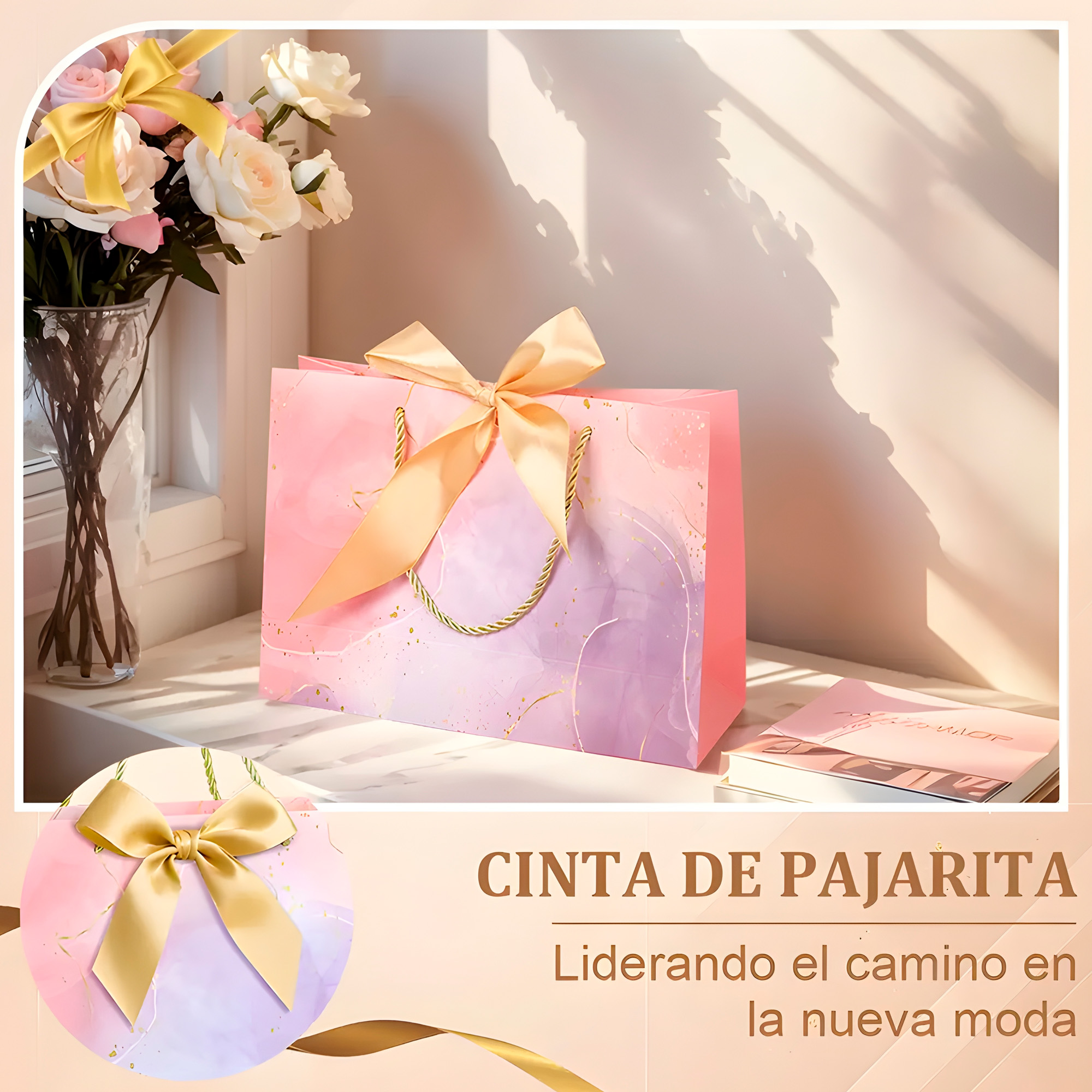 Bolsas de Lujo Coloridas para Regalo 28 X 20 X 10 CM 15