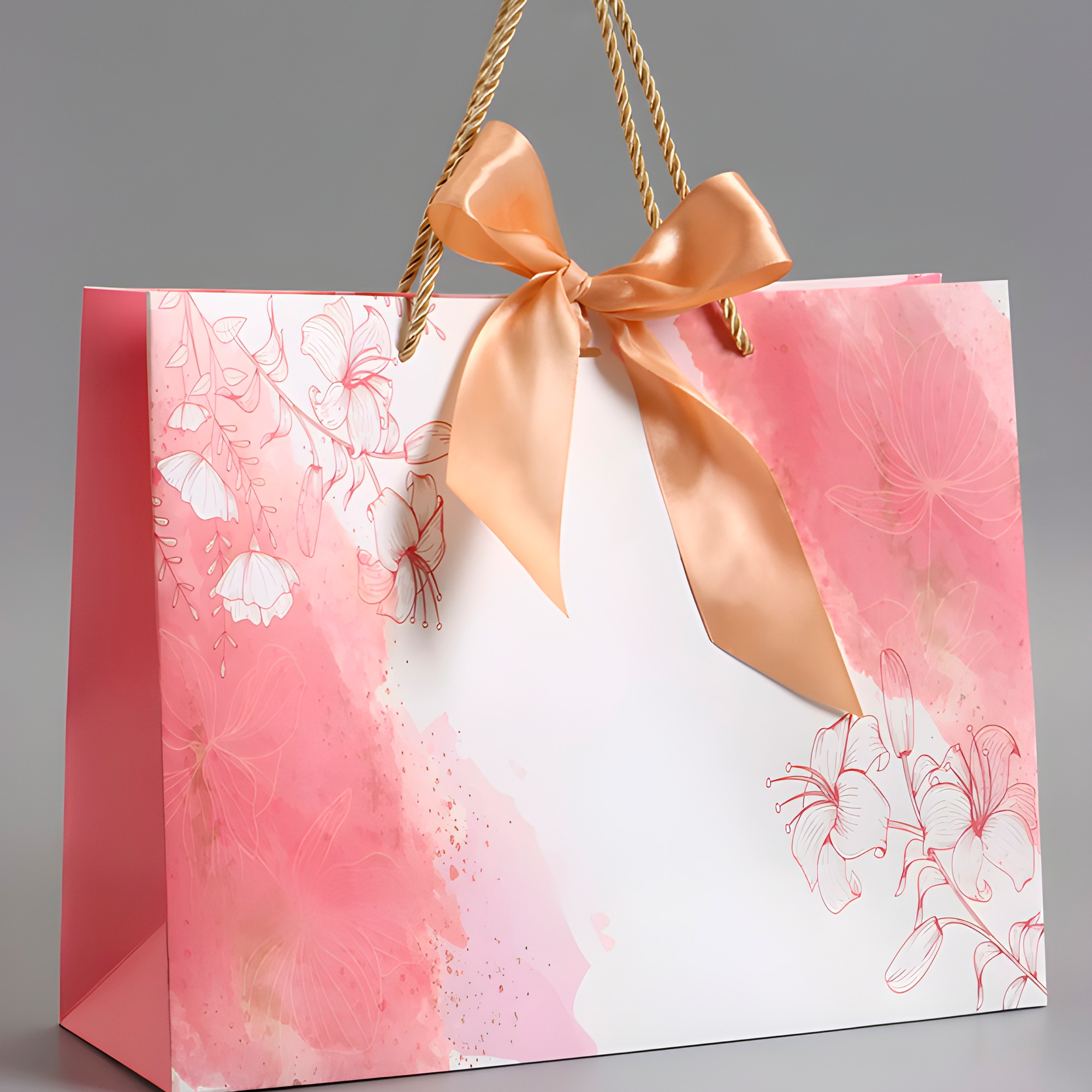 Bolsas de Lujo Coloridas para Regalo 28 X 20 X 10 CM 5