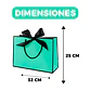 Bolsas de Lujo Unicolor para Regalo 32 X 25 X 11 CM - Miniatura 2