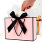 Bolsas de Lujo Unicolor para Regalo 32 X 25 X 11 CM - Miniatura 3