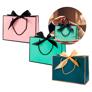 Bolsas de Lujo Unicolor para Regalo 32 X 25 X 11 CM