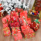 Caja con 50 Pliegos para Envolver Regalos de Navidad Al Azar Viejito Pascuero Papeles - Miniatura 5