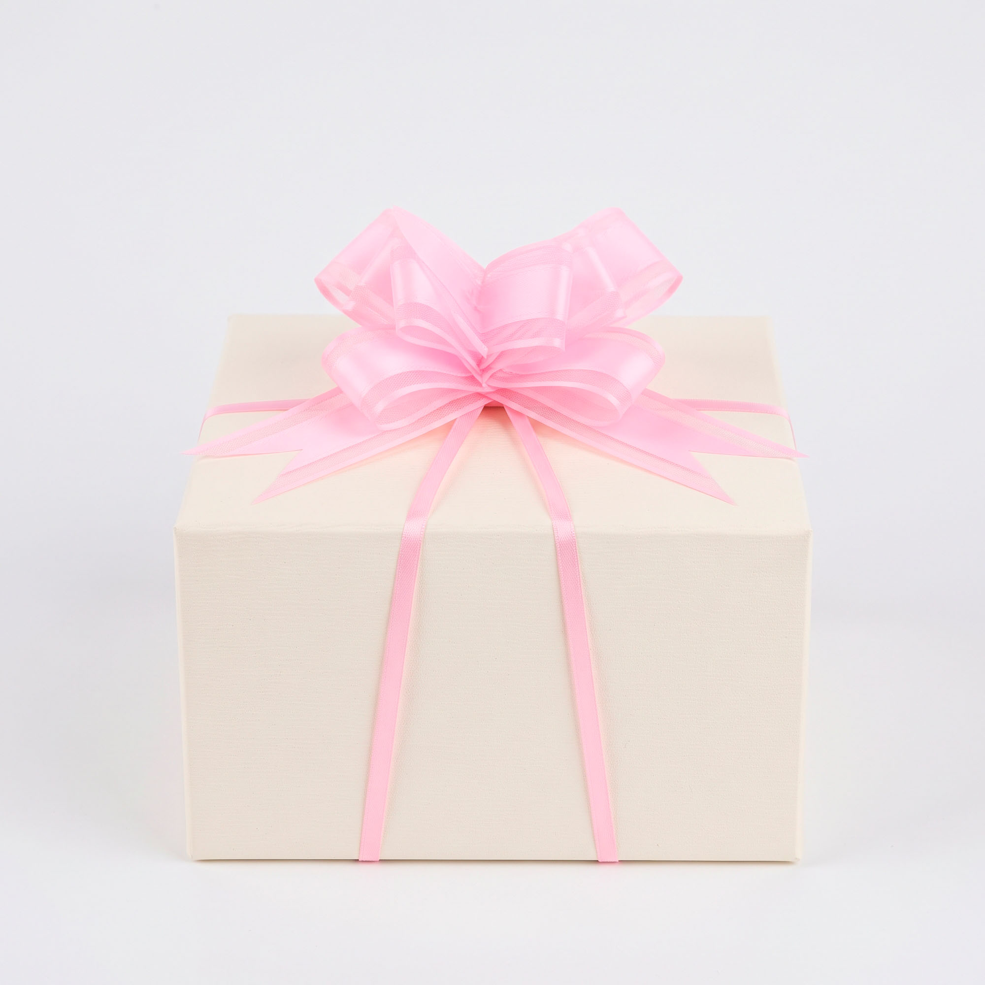 10 Cintas Lazos De Regalo Organza 30MM Navidad Colores 11