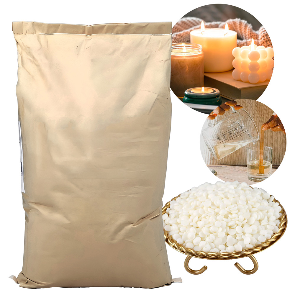 Cera De Soja Soya Natural 58 Grados Sin Humo APF Velas 20 Kilos 1