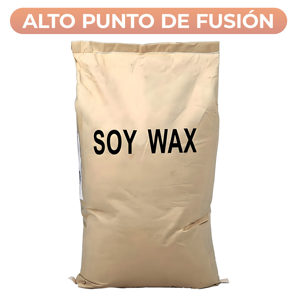 Cera De Soja Soya Natural 58 Grados Sin Humo APF Velas 20 Kilos 3