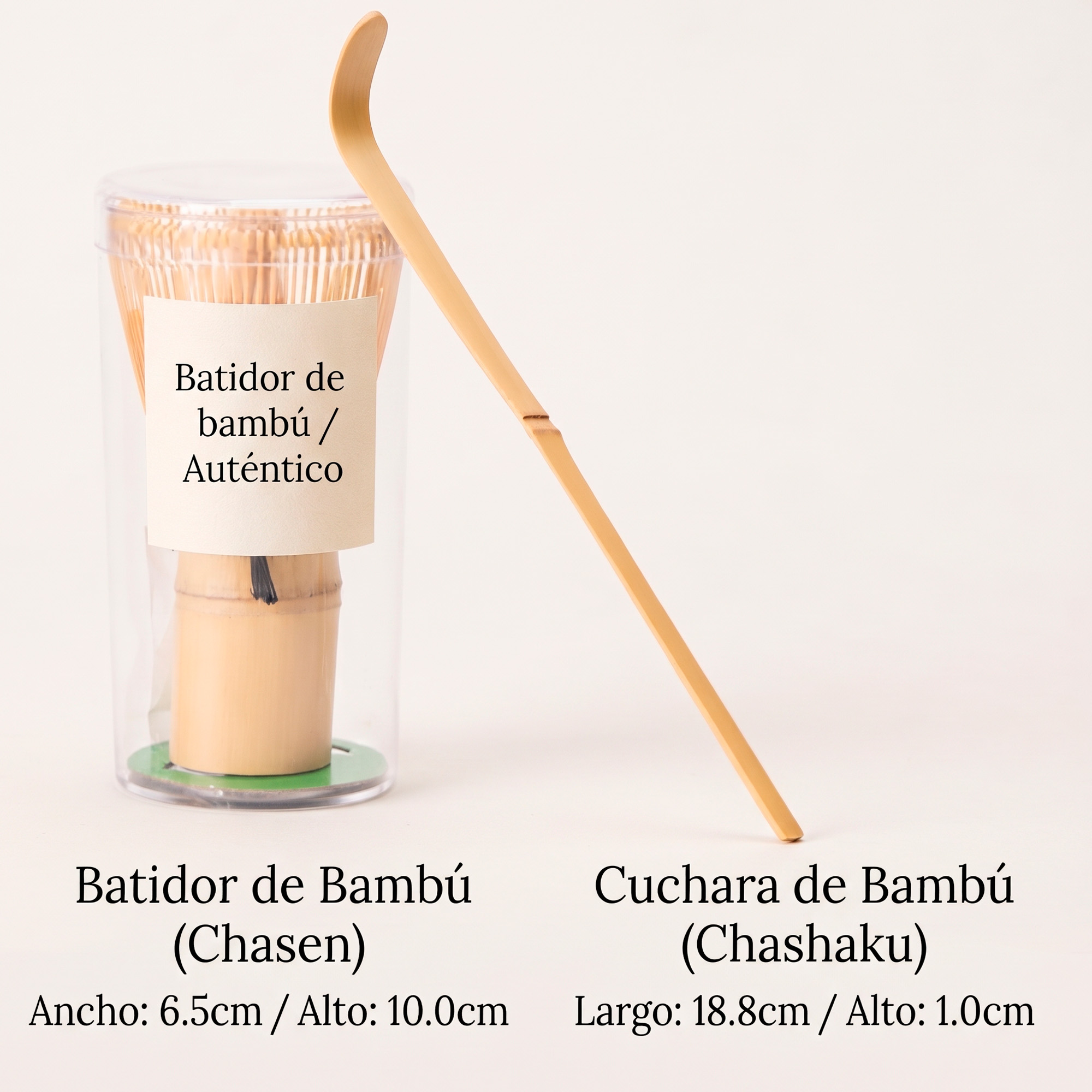 Set De Té Matcha 3 Pcz Estilo Japonés Verde Batidor Bambu Y Tazón Ceramico  3