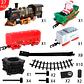 Tren Eléctrico Árbol De Navidad Sonidos festivos Luces - Miniatura 5