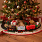 Tren Eléctrico Árbol De Navidad Sonidos festivos Luces - Miniatura 6