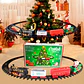 Tren Eléctrico Árbol De Navidad Sonidos festivos Luces - Miniatura 9