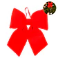 Lazo Navideño Rojo Colgante Decorativo Adorno 20 x 18 CM - Miniatura 1