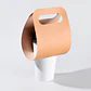 Portavasos Café Kraft 38.9X15CM Desechable Biodegradable Vasos Bebidas - Miniatura 3