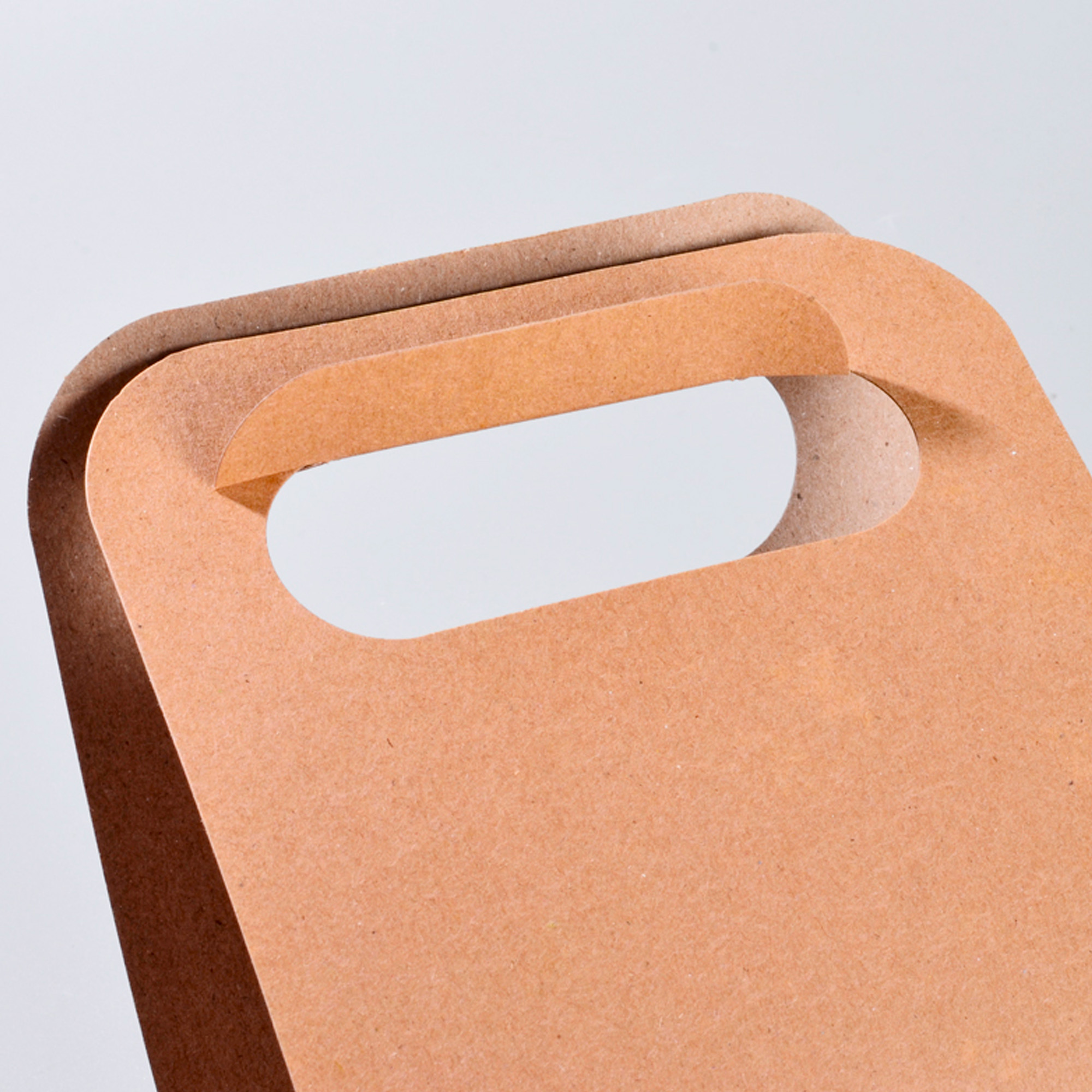 Portavasos Café Kraft 38.9X15CM Desechable Biodegradable Vasos Bebidas 4